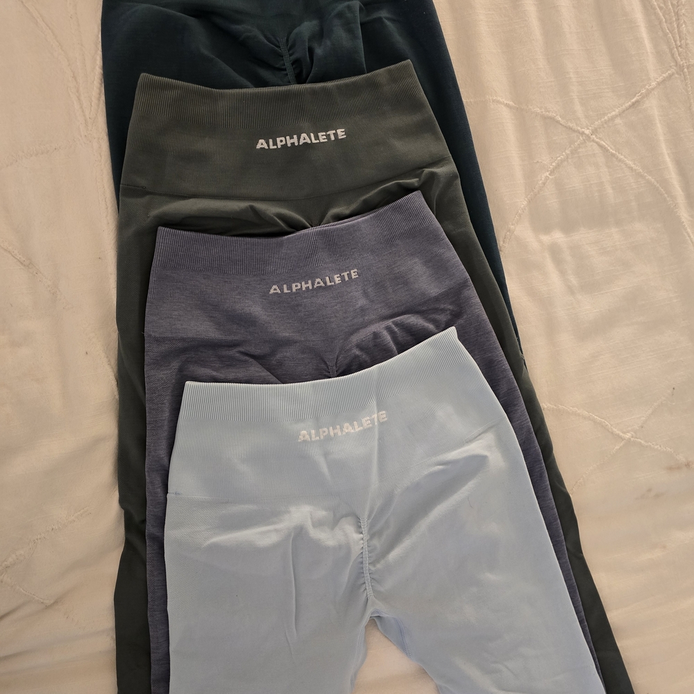Alphalete Amplify Leggings BUNDLE of 4